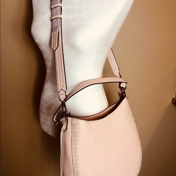 Rebecca Minkoff Handbags - REBECCA MINKOFF SOFT BLUSH WHIPSTITCH HOBO NWT!!!